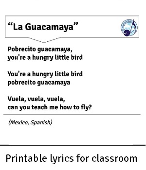 AATW--Latin America CLASSROOMS lyrics printout example2 for landing-2