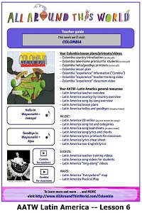 AATW--Latin America CLASSROOMS Lesson 6 -- Colombia