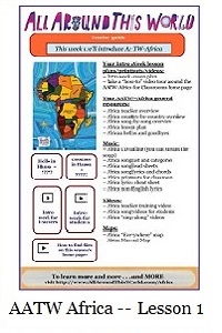 AATW--Africa CLASSROOMS teacher guide--Lesson 1