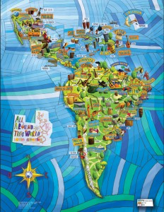 All Around This World: Latin America Musical Map Jpg